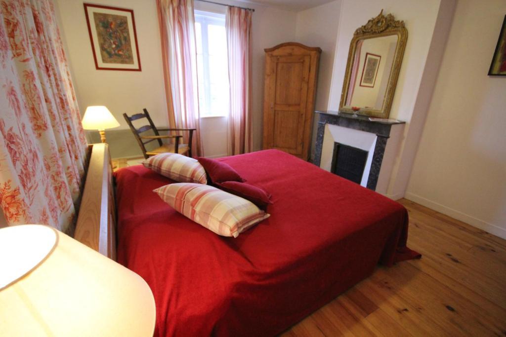 Le Pommenial de la Hérissonnière Saint-Aubin-de-Bonneval Chambre photo