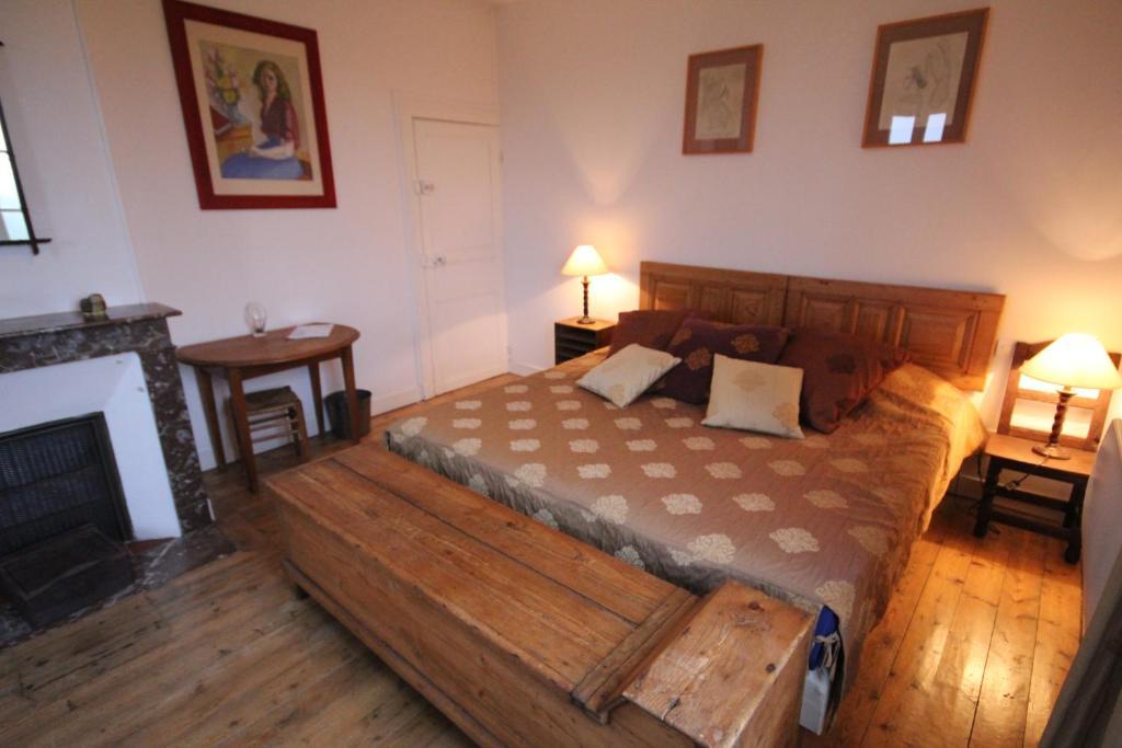 Le Pommenial de la Hérissonnière Saint-Aubin-de-Bonneval Chambre photo